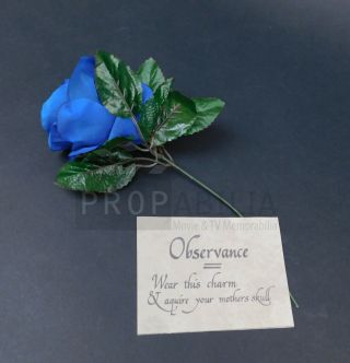 The Order Netflix Tv Series Blue Rose And Card Props