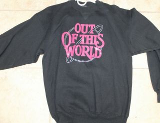 Rare Vintage Out Of This World Tv Show Promo Sweatshirt Promotional
