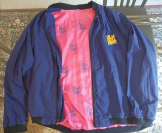Chevy Chase Show Xl Blue Jacket Coat Pink Liner Tv 1993 Caddyshack Fletch Snl