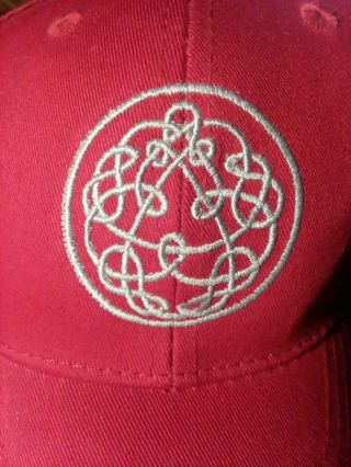 King Crimson Discipline Logo Red Baseball Cap Hat Official Licensed Merch