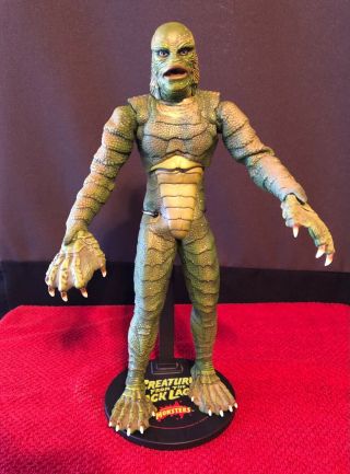 Sideshow 12 " Creature From The Black Lagoon 1/6 Figure W/ Stand Universal No Box