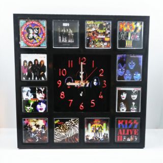 Kiss Rock Band Wall Clock