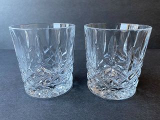 Marquis By Waterford Double Old Fashioned Whiskey Glass,  Set Of 2