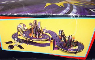 Polistil BATMAN The Animated Series BATMOBILE & JOKER GOTHAM CITY RACE TRACK Set 2