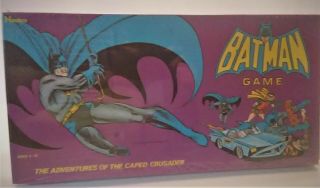 1973 Batman Board Game - Very Rare Hasbro Vintage 1970 