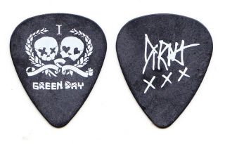 Green Day Mike Dirnt Signature Guitar Pick - 2010 21st Century Breakdown Tour
