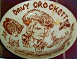 Vintage 6 1/4 " 1 1/2 " Deep.  Anchor Hocking Fire King Davy Crockett Cereal Bowl
