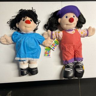 Big Comfy Couch Molly & Loonette Doll Soft Plush Vintage 1995 16 - 18” W/tags