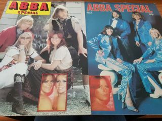 Abba Special Magazines 1 And 2