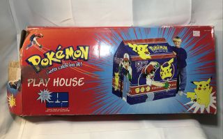 Vintage 1999 Pokemon Play House Officially Licensed Pikachu Nintendo Complete
