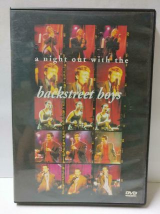 Bsb A Night Out With The Backstreet Boys Germany Showcase 1998 Dvd (cd880)