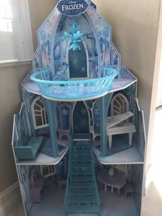 Disney Frozen Elsa Castle Xtra Large Dollhouse All Parts (14)