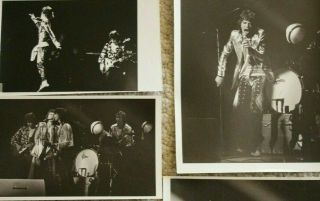 Vintage Photos Of Mick Jagger & The Rolling Stones,  8 Unique Images Unreleased