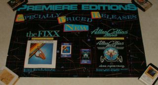 The Fixx Allen Collins Band Mca Poster Promo Lynyrd Skynyrd