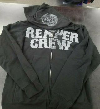 Sons Of Anarchy Reaper Crew Triple Print Zip Up Hoodie