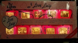 Rare vintage I Love Lucy TVlights Set Edition 1 Set Of 10 1997 2