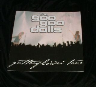 Goo Goo Dolls Gutterflower Tour Book Tourbook Program 2002