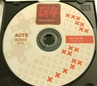 G4 Attack Of The Show Aots Dvd Not For Air 6/20/05 5100