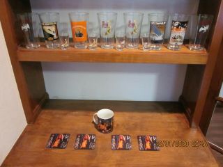 Led Zeppelin Drinking Glass Set,  Coffee Cup & Coasters