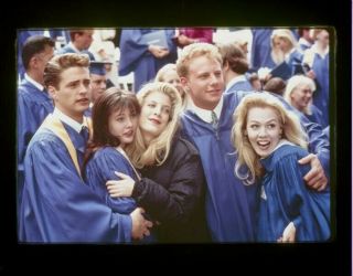 Beverly Hills 90210 Graduation Shannen Doherty Jennie Garth Cast Inter Negative