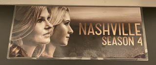 Nashville Tv Show Season 4 Dashboard Plaque - Rare Item