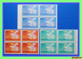 South Vietnam Trung Sisters On Elephants Fighting Chinese Set 3 Block 4 Mnh