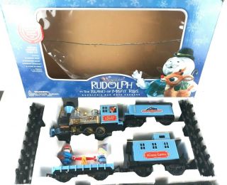 Island Misfit Toys Rudolphs Red Nose Express Train Set Playing Mantis
