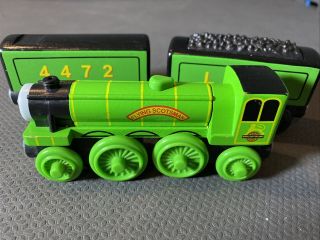 Thomas Wooden Train The Flying Scotsman Y6784 3 Piece With Lner And 4472