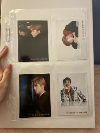 Bts The Best Of Bts Pre - Order Photocard Official Goods Photocard (choose One)