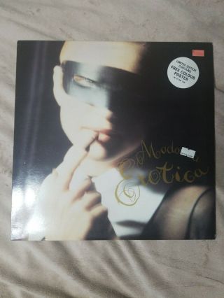 Madonna Erotica 12 " Single With Poster.  Made In England Limoted Edition Rare