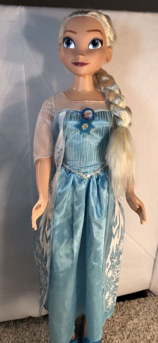 Disney Frozen Princess Elsa My Size 38” Doll Clothes,  Shoes
