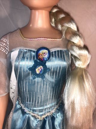 Disney Frozen Princess Elsa My Size 38” Doll Clothes,  shoes 3