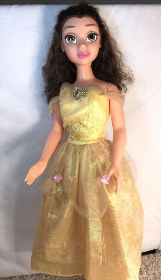 Disney Frozen Princess Belle My Size 38” Doll Clothes,  Shoes