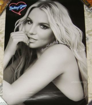 Britney Spears Britney Jean 2013 Taiwan Promo Poster