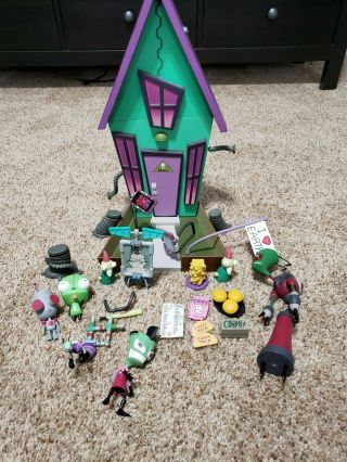 Invader Zim Special Rare House Play Set Zim Girls Almighty Tallest Red Gnomes