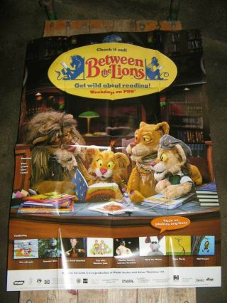 2000 Pbs Between The Lions Poster