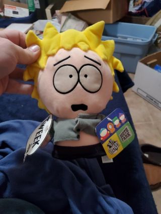 Tweek Rare South Park Shaking Plush Toy Doll Figure By Fun 4 All Pre Owned