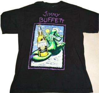 Vintage 90s 94 Jimmy Buffett T - Shirt “fruitcakes On Tour” Corona Bottle Size Xl