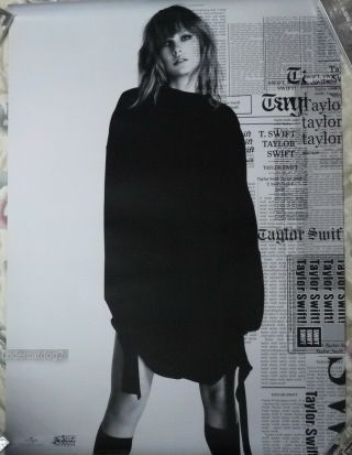 Taylor Swift Reputation 2017 Taiwan Promo Two - Side Poster