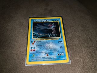 Shining Gyarados In Lightly Played.  Very Rare Holo Pokémon Card.