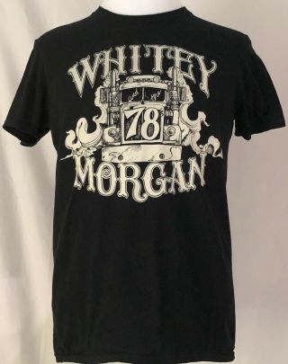 Whitey Morgan And The 78’s 2015 Black Shirt Size Medium