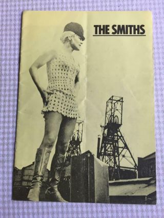 The Smiths Tour Programme Meat Is Murder Uk Tour 1985 Morrissey Ref 4
