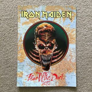 Iron Maiden Tour Programme Fear Of The Dark Tour 1992