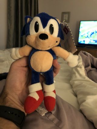 Caltoy Vintage 1993 Sonic The Hedgehog Plush Doll Toy 8 " With Tag
