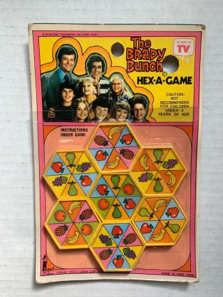 Vintage - Brady Bunch Hex - A - Game Paramount Pictures Corp