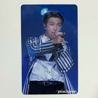 [us Seller] Bts Love Yourself Tour In Seoul Dvd Official Namjoon Rm Photocard
