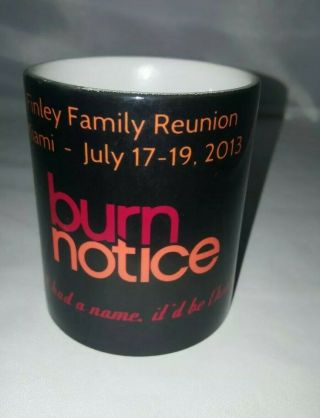 Burn Notice Cast And Crew Mug Family Reunion Tnt Network