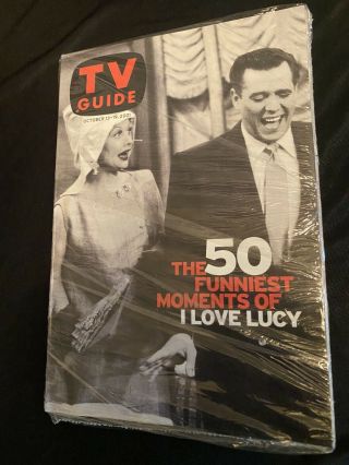 October 13 - 19,  2001 Online I Love Lucy Lucille Ball Tv Guide Website Exclusive