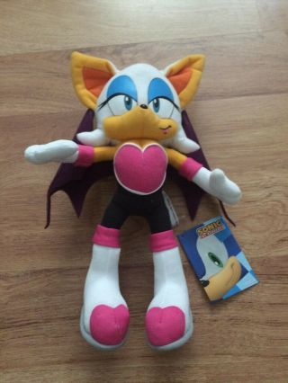 Rouge The Bat Plush Great Eastern 11 Inches Sonic The Hedgehog