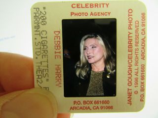 Press Photo Slide Negative - Blondie - Debbie Harry - 1999 - O